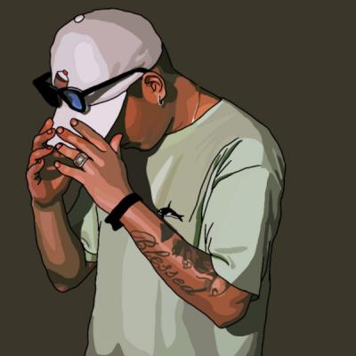 好看的潮男手绘男生头像