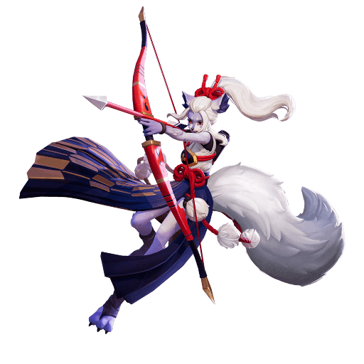 《阴阳师智走棋》式神图鉴——白狼