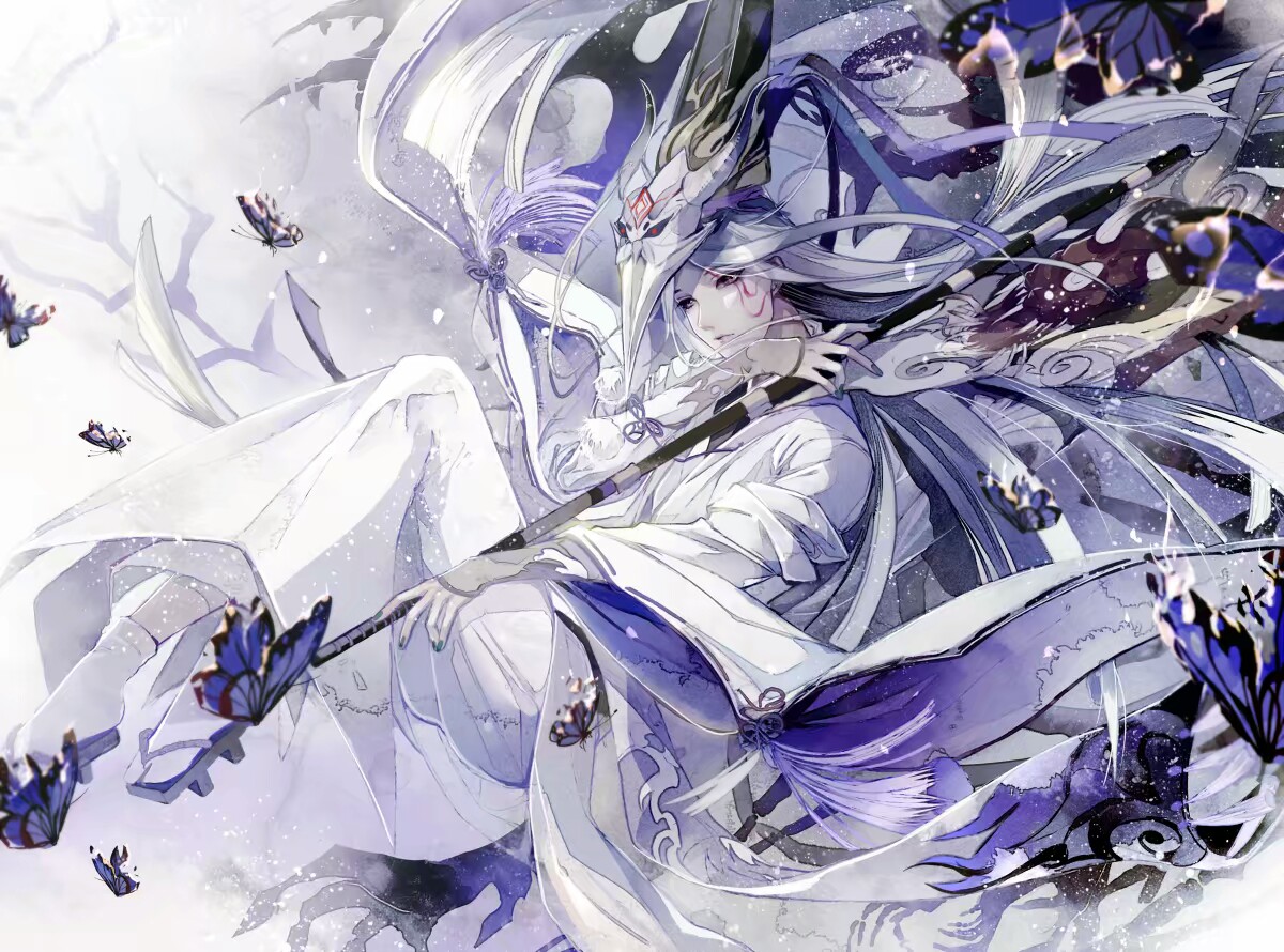 《阴阳师》鬼使白全新皮肤狱离霜白正式上线