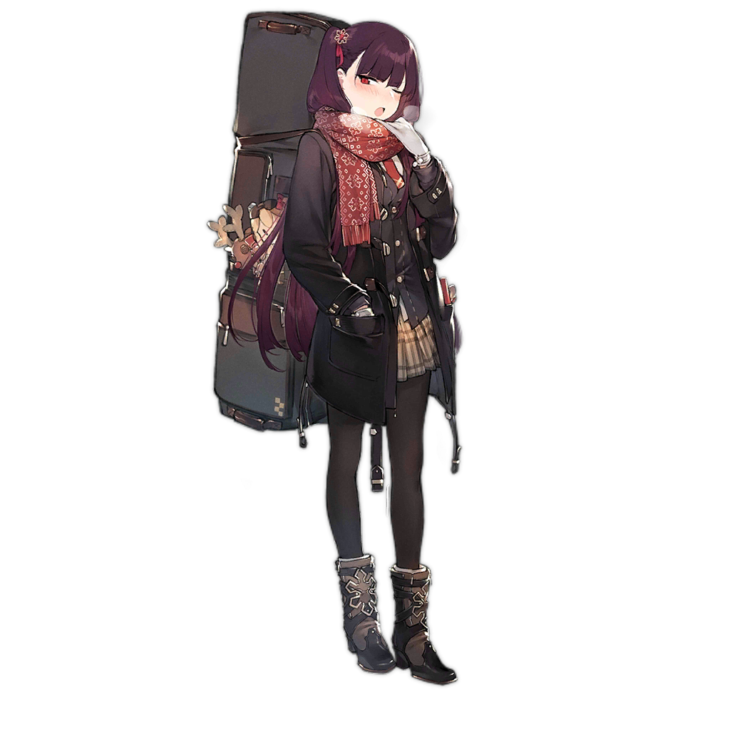 《少女前线》WA2000装扮「雪下赴约者」Live 2D效果一览
