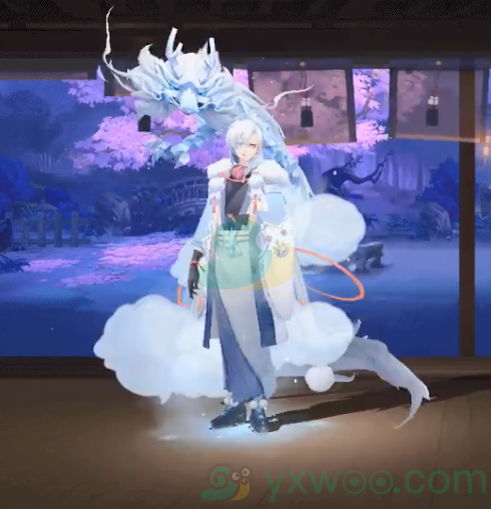《阴阳师》一目连新皮肤“初霜净洵”一览