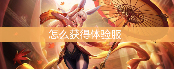 《王者荣耀》怎么获得体验服
