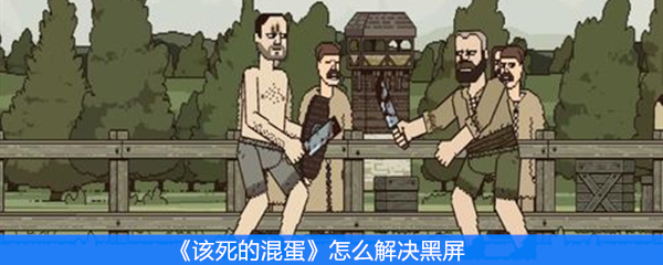 《该死的混蛋》怎么解决黑屏