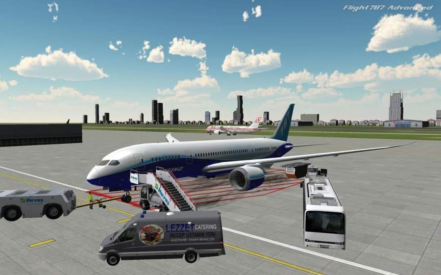 模拟飞行787