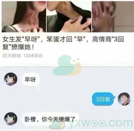 3回复撩爆了是什么意思