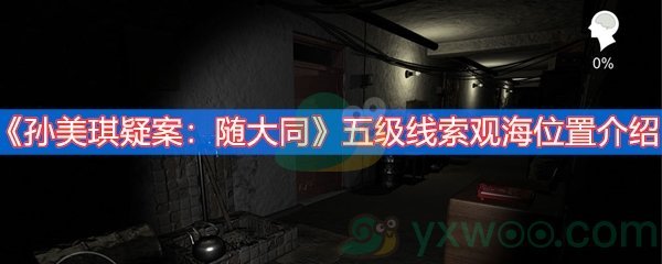 《孙美琪疑案：随大同》五级线索观海位置介绍