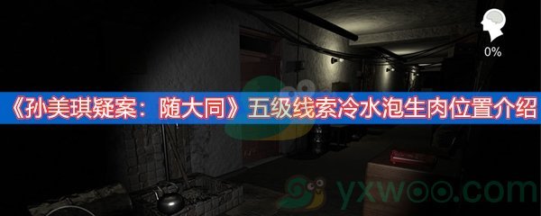 《孙美琪疑案：随大同》五级线索冷水泡生肉位置介绍