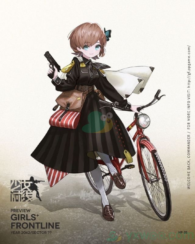 《少女前线》全新五星手枪人形[HP-35]介绍