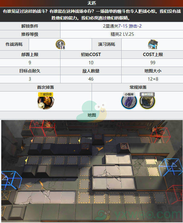 《明日方舟》第七章苦难摇篮主线关卡7-16 无匹配置