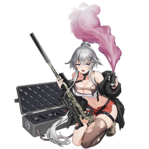 《少女前线》三星步枪人形C14立绘鉴赏