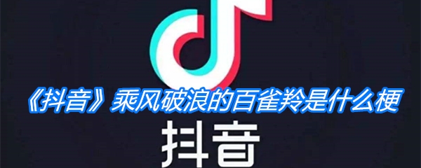 《抖音》乘风破浪的百雀羚是什么梗