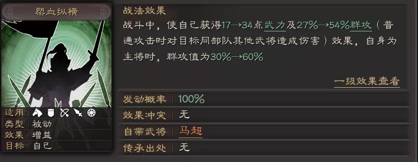 《三国志战略版》马超战法选择推荐
