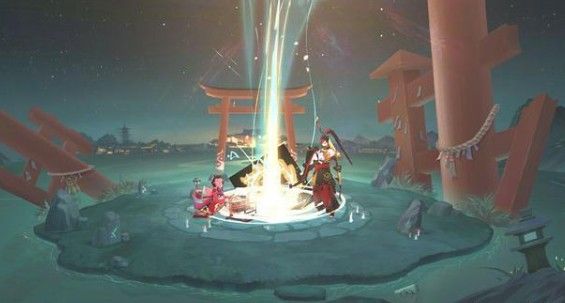 《阴阳师》紧那罗连线召唤画法