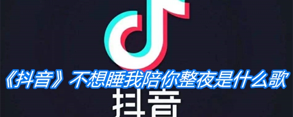 《抖音》不想睡我陪你整夜是什么歌