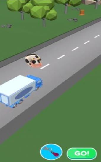 穿越道路3D