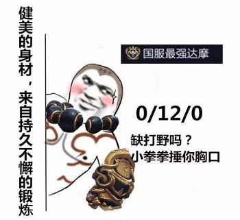 《王者荣耀》国服最强系列表情包分享
