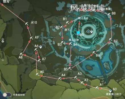 《原神》风龙废墟挖矿路线介绍