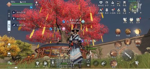 《天涯明月刀手游》风水许愿树用途介绍