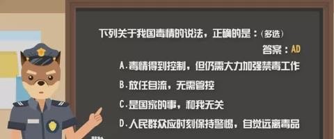 《青骄第二课堂》初一毒品并不在另一个世界答案