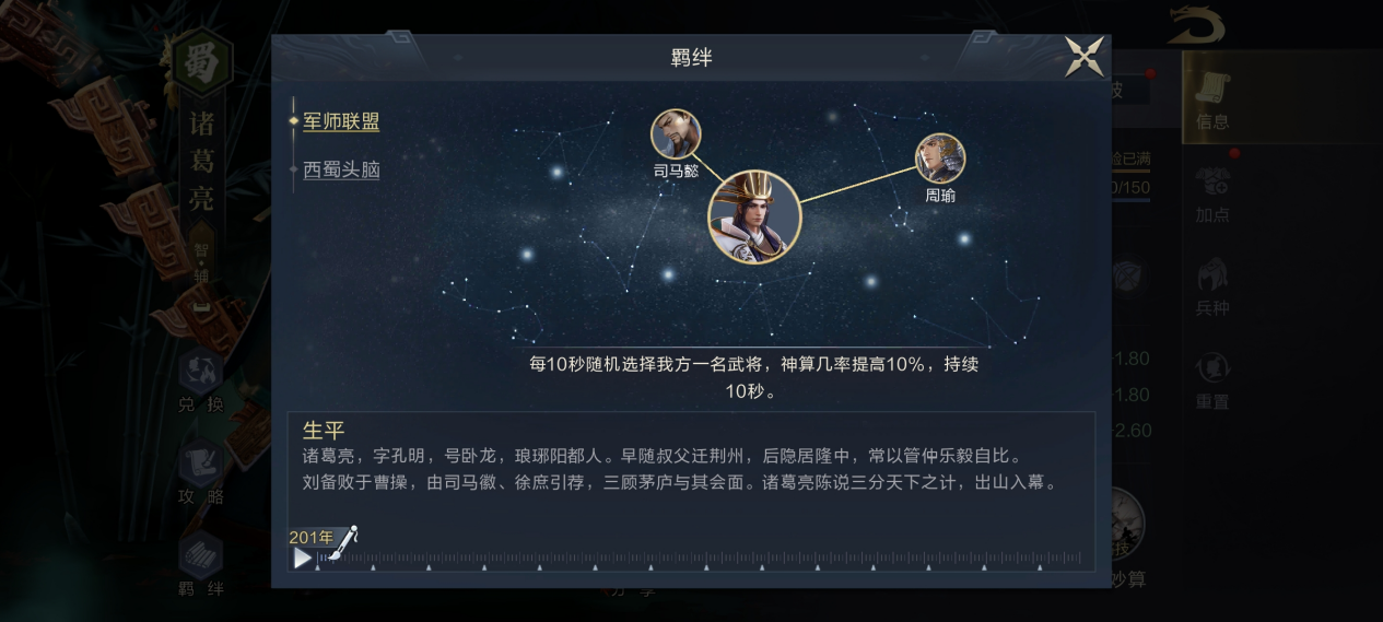 《鸿图之下》诸葛亮阵容搭配推荐