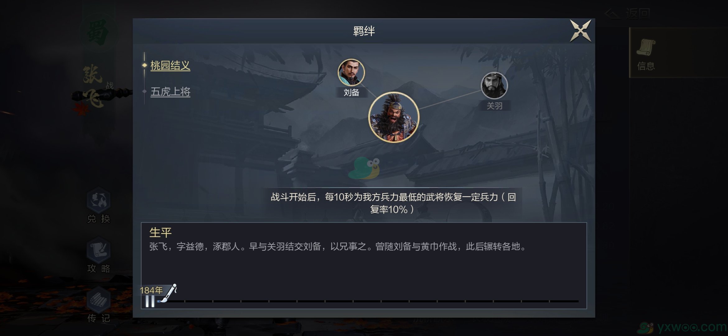 《鸿图之下》武将张飞属性技能介绍