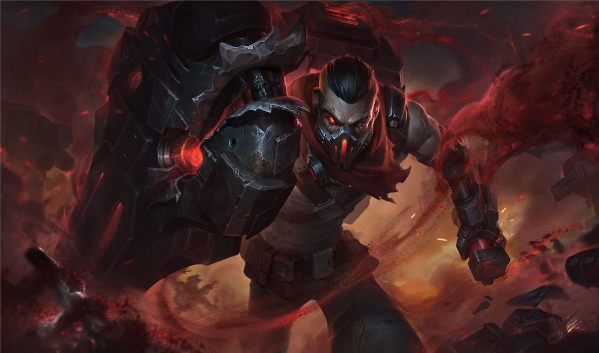 《LOL》抵抗军辛吉德皮肤展示