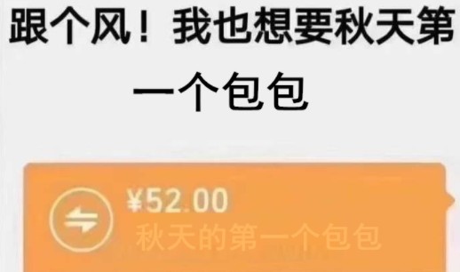 《微信》秋天的第一个包包表情包分享