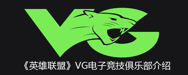 《英雄联盟》VG电子竞技俱乐部介绍