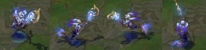 《LOL》星界娜美皮肤展示