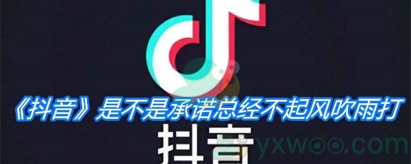 《抖音》是不是承诺总经不起风吹雨打歌曲分享