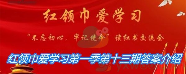 红领巾爱学习第一季第十三期答案介绍