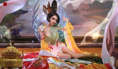 《王者荣耀》武则天尼克斯神谕去衣真人cos图
