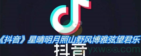 《抖音》星晴明月照山野风博雅弦望君乐是什么歌