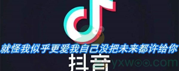 《抖音》就怪我似乎更爱我自己没把未来都许给你歌曲分享