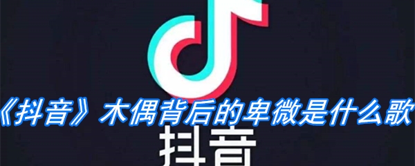 《抖音》木偶背后的卑微是什么歌