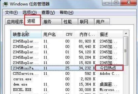 Windows7系统今日热点窗口关闭方法介绍