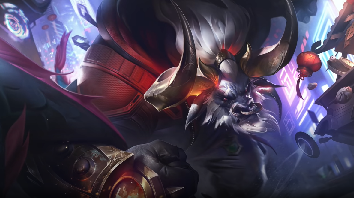 《LOL》福牛守护者阿利斯塔皮肤展示
