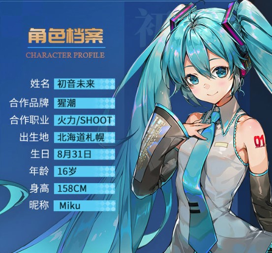 《高能手办团》初音未来角色介绍