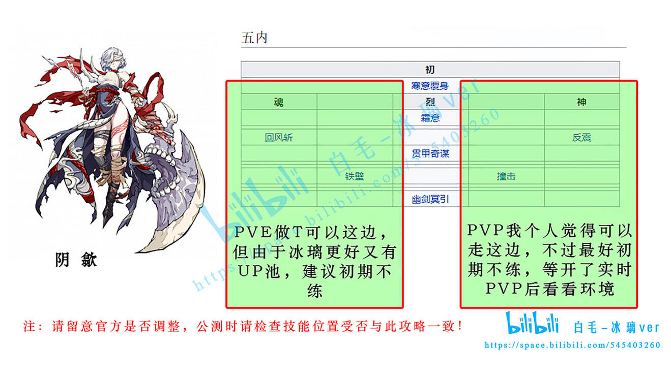 《天地劫：幽城再临》阴歙五内加点推荐