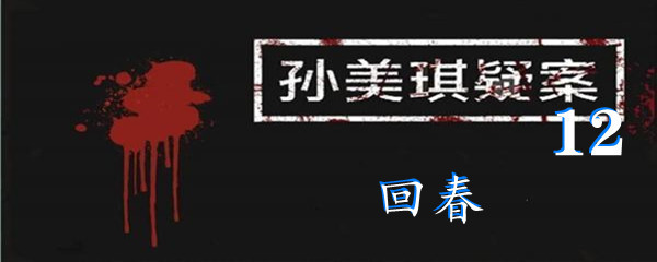 《孙美琪疑案:12》二级线索回春