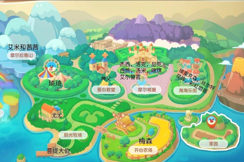 《摩尔庄园手游》花婶位置介绍
