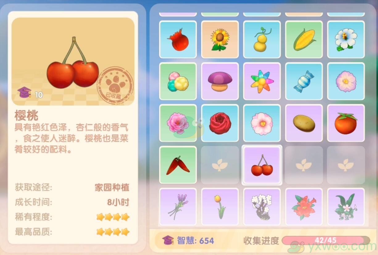 《摩尔庄园手游》樱桃属性介绍