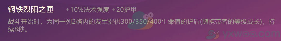 《金铲铲之战》钢铁烈阳之匣合成方法介绍