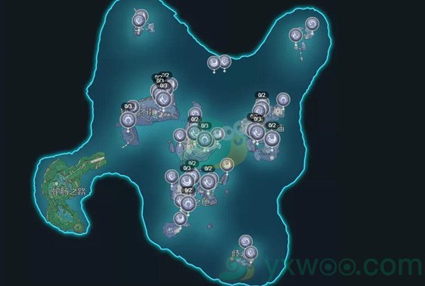 《原神》渊下宫全部键纹详细位置汇总