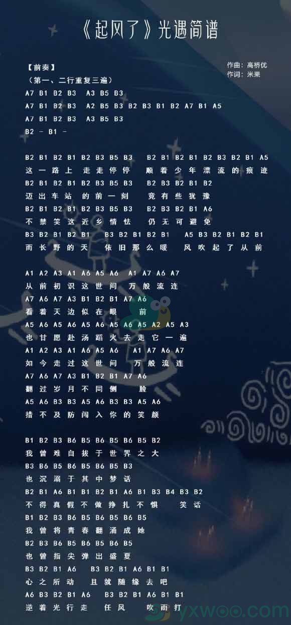 《原神》镜花之琴乐谱汇总分享