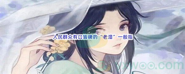 《哔哩哔哩》人民群众有口皆碑的“老湿”一般指