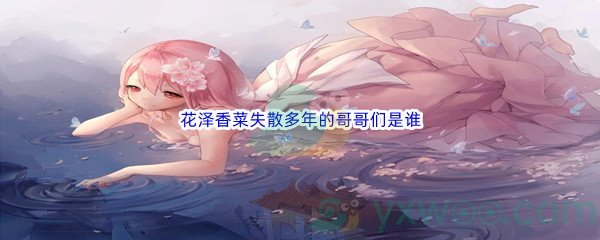 《哔哩哔哩》花泽香菜失散多年的哥哥们是谁