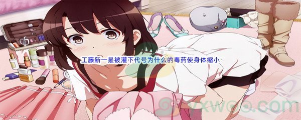 《哔哩哔哩》名侦探柯南中工藤新一是被灌下代号为什么的毒药致使身体缩小的