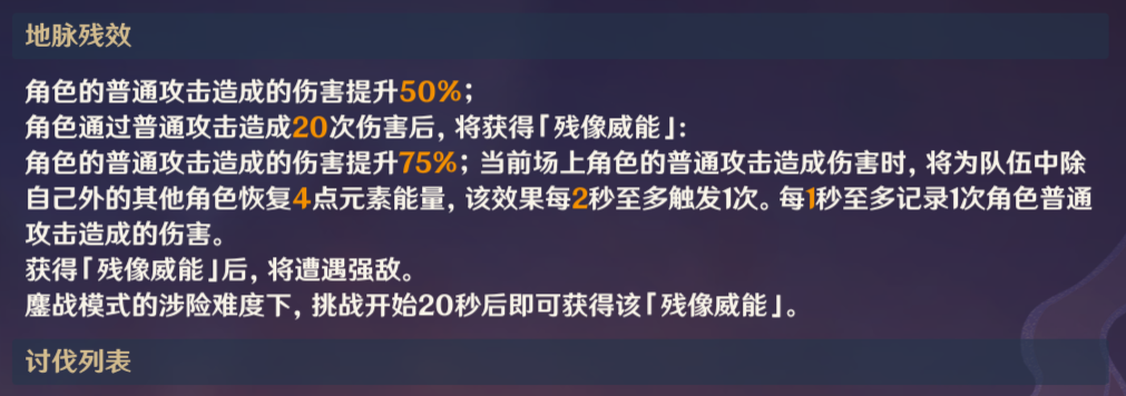 《原神》残像暗战活动第六天通关攻略