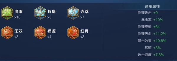 《王者荣耀》黄忠最强六神出装顺序和铭文搭配